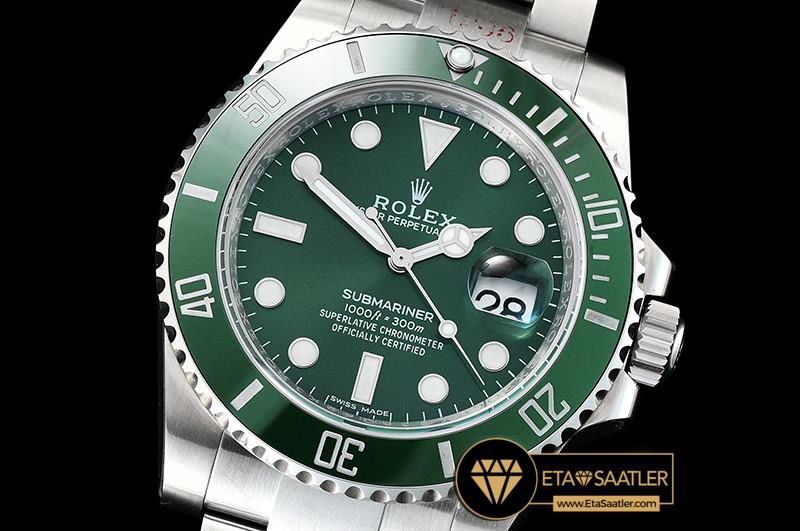 ROLSUB0230B -Submariner 116610LV 904L SSSS Green V8 Noob SA3135 - 01.jpg